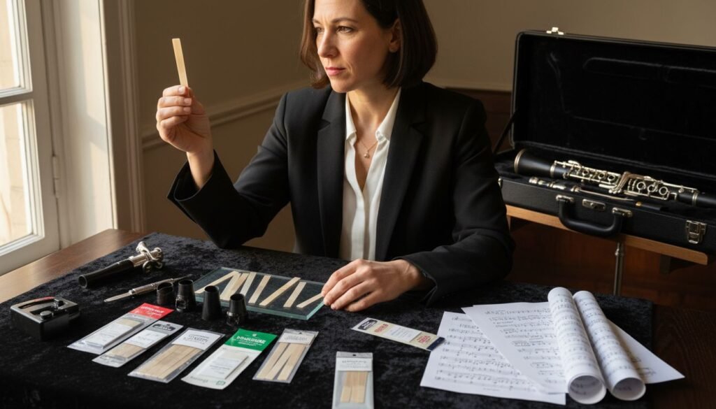 clarinetist reed selection