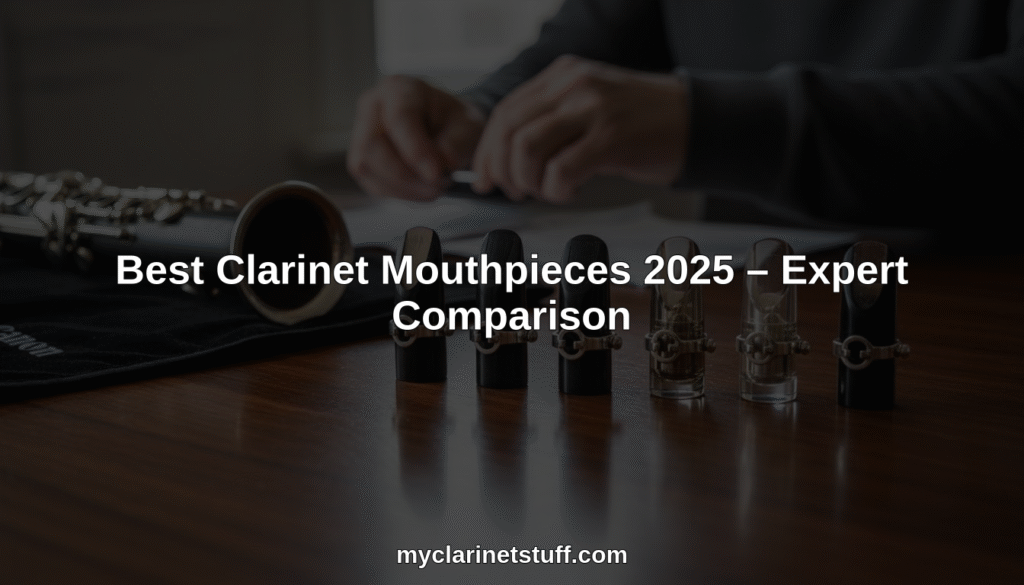 best clarinet mouthpieces 2025 hero header image