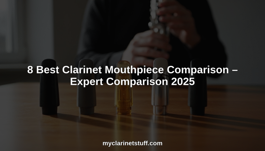 clarinet mouthpiece comparison hero header image